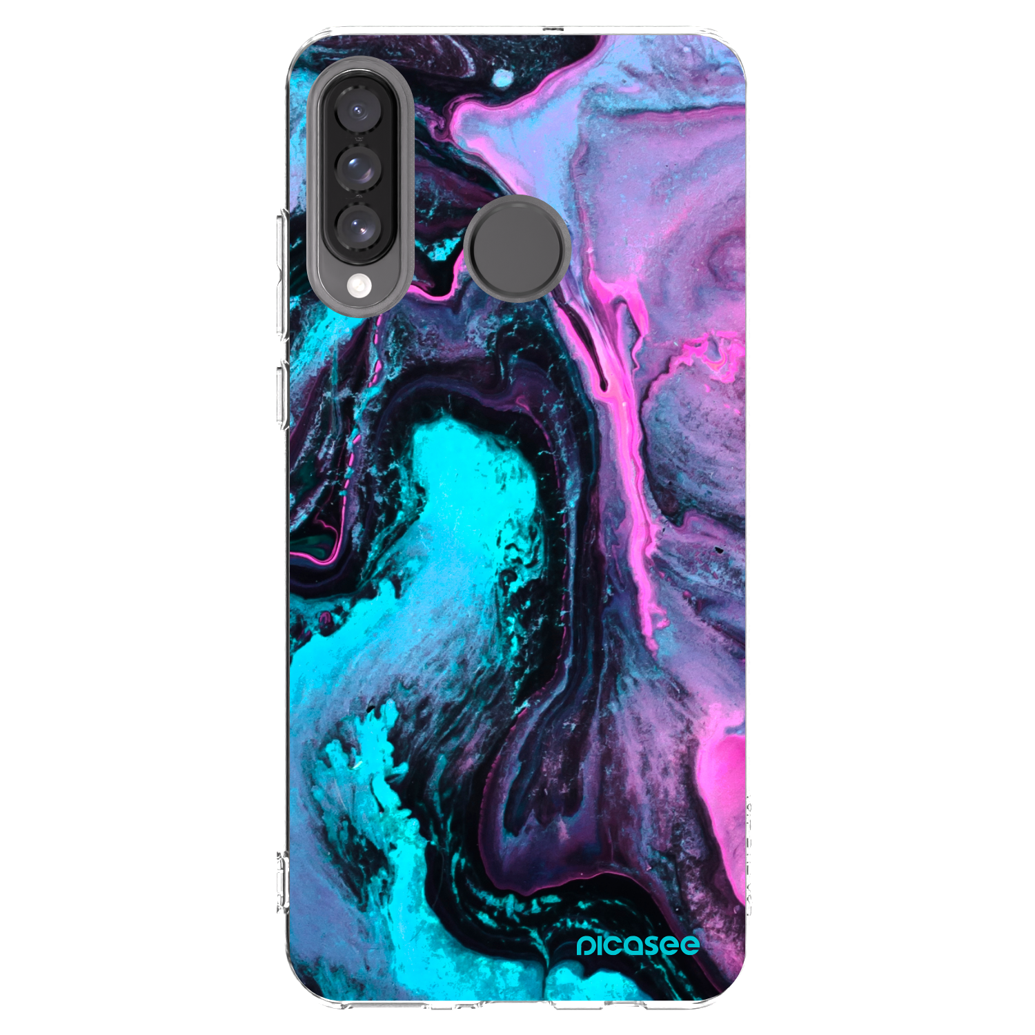 Picasee διαφανής θήκη σιλικόνης Huawei P30 Lite - Lean 2