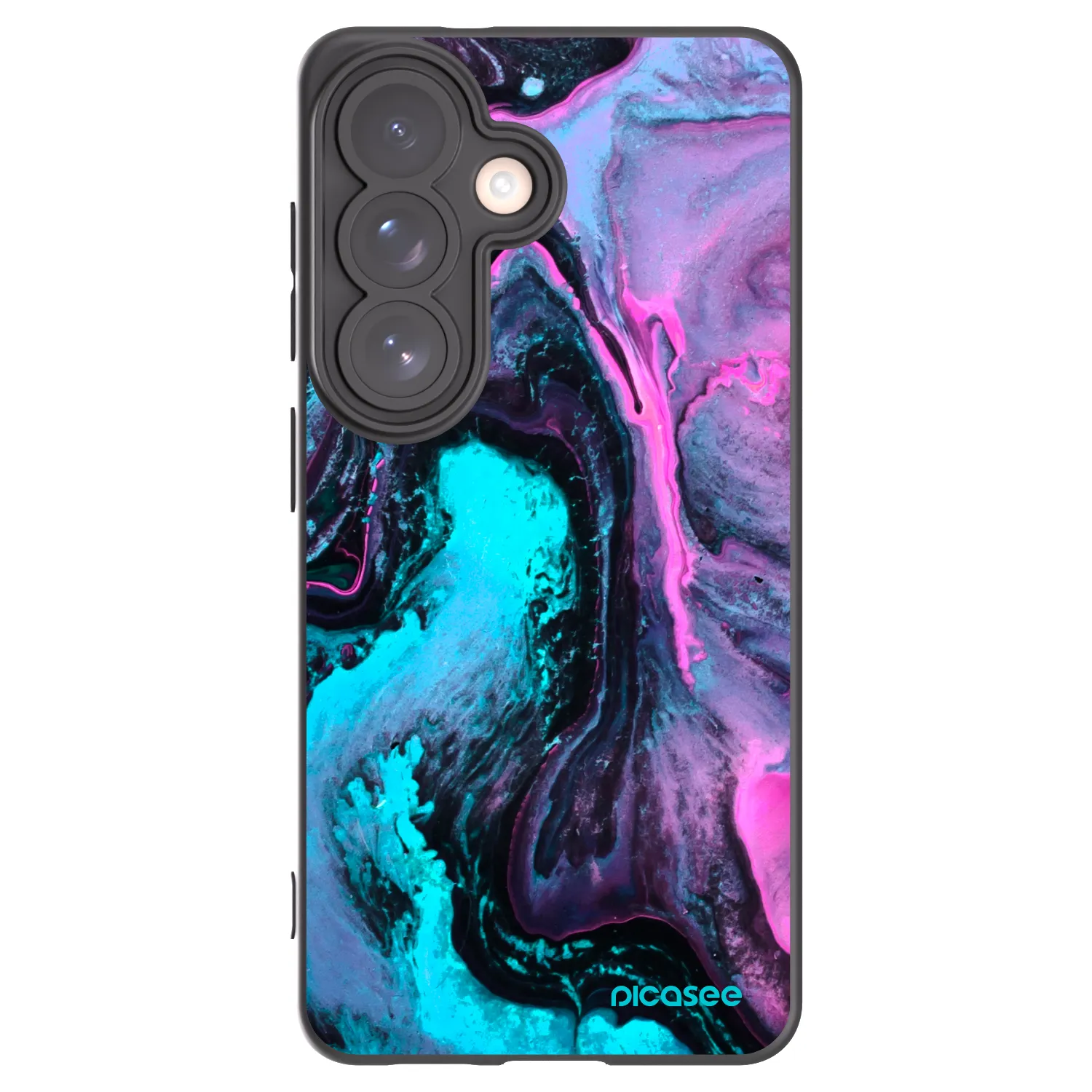 Picasee Μαύρη θήκη σιλικόνης για Samsung Galaxy S26 - Lean 2