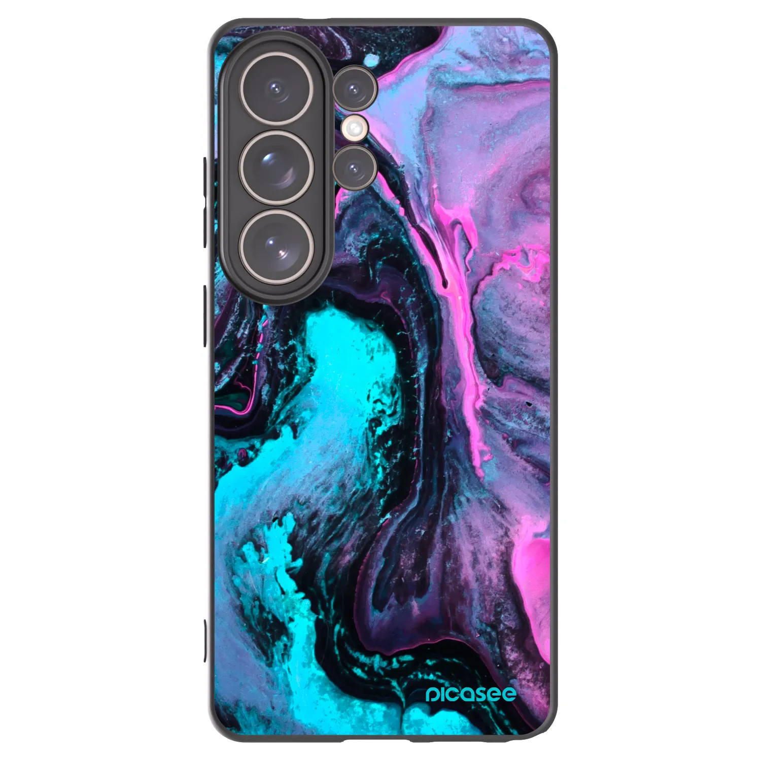 Picasee Μαύρη θήκη σιλικόνης για Samsung Galaxy S26 Ultra - Lean 2