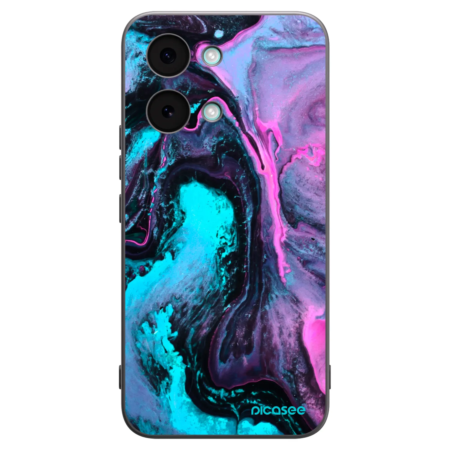 Picasee Μαύρη θήκη σιλικόνης για Xiaomi Poco X8 Pro Max - Lean 2