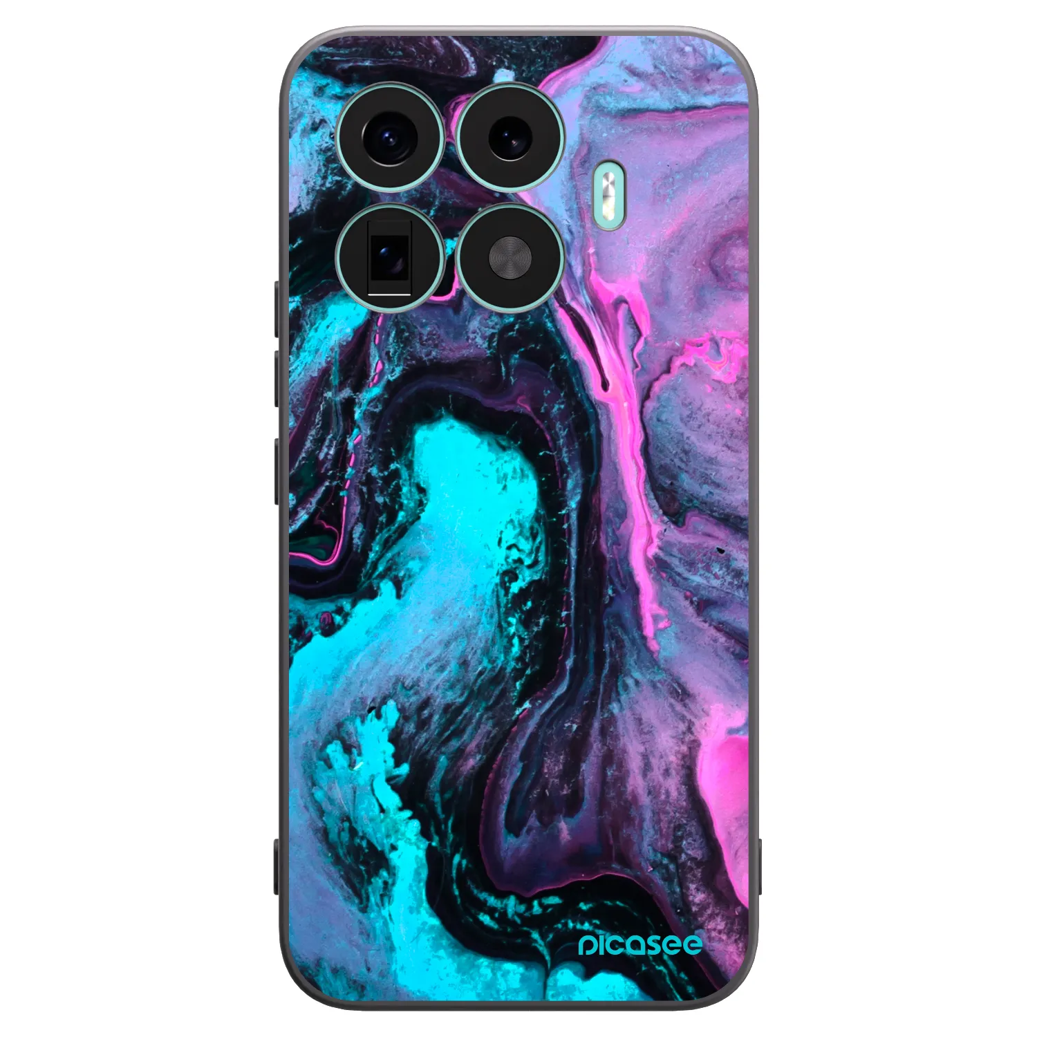 Picasee Μαύρη θήκη σιλικόνης για Xiaomi 17T Pro - Lean 2
