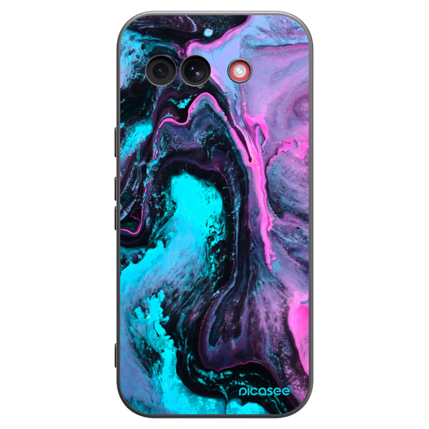 Picasee Μαύρη θήκη σιλικόνης για Google Pixel 10a - Lean 2