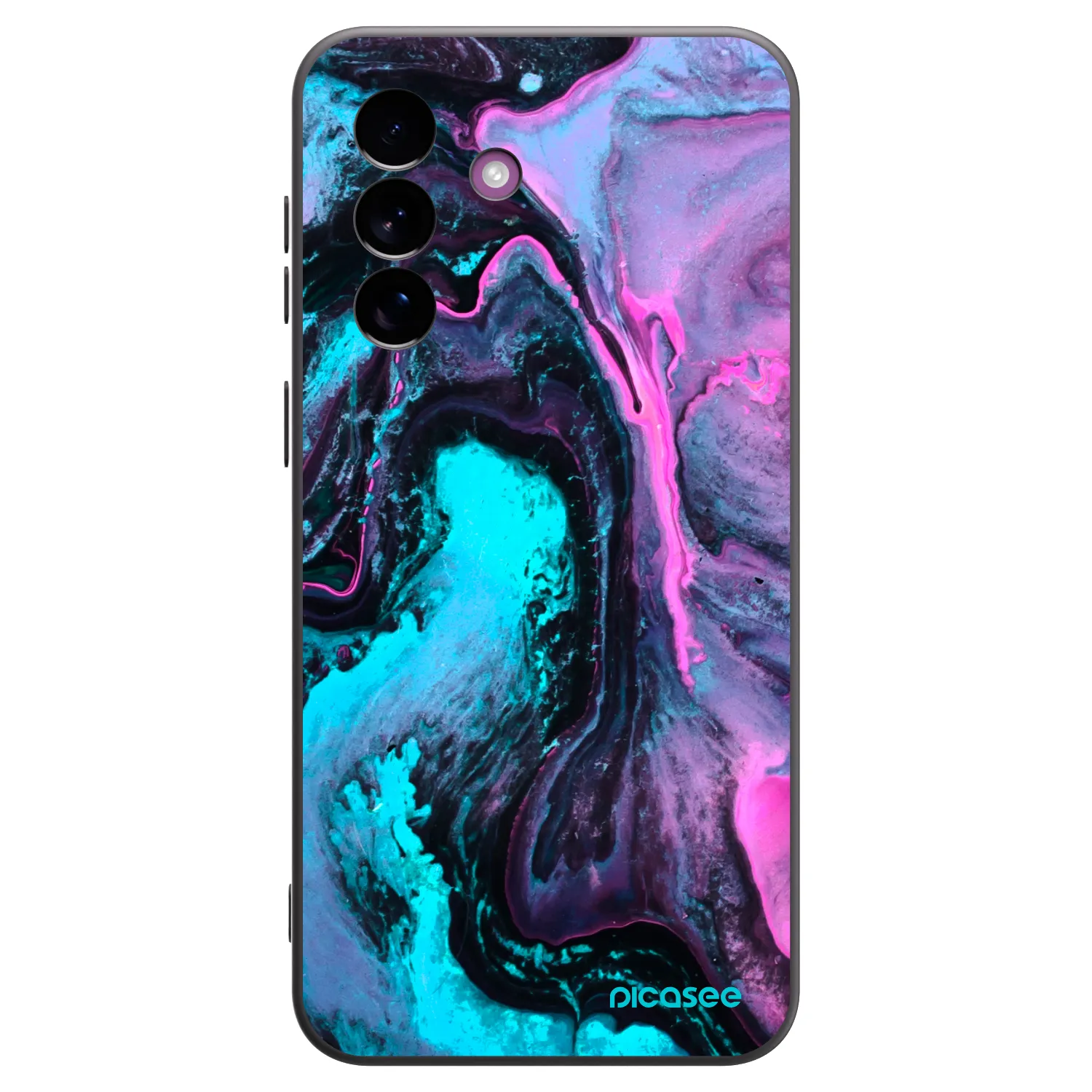 Picasee Μαύρη θήκη σιλικόνης για Samsung Galaxy A37 - Lean 2