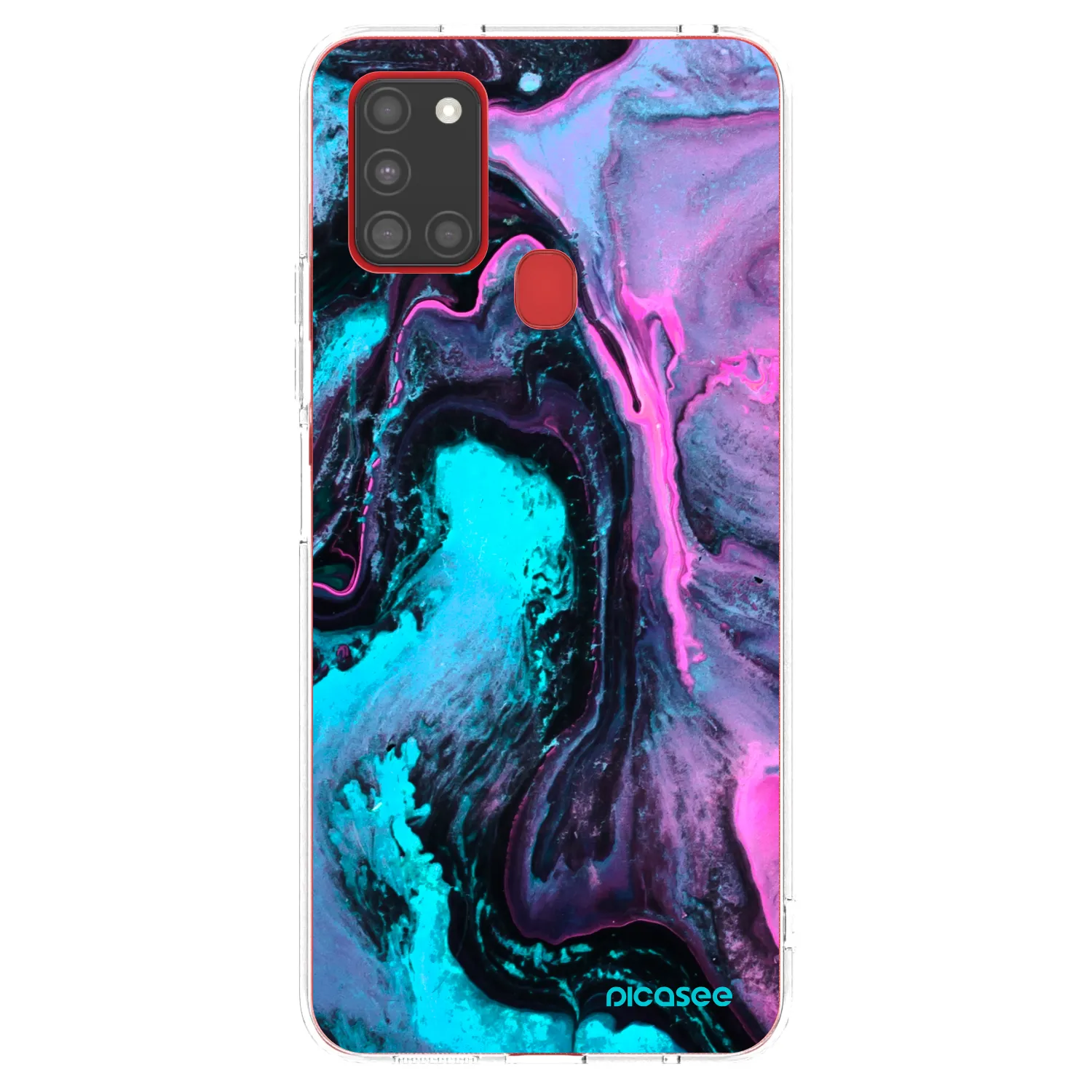 Picasee διαφανής θήκη σιλικόνης Samsung Galaxy A21s - Lean 2