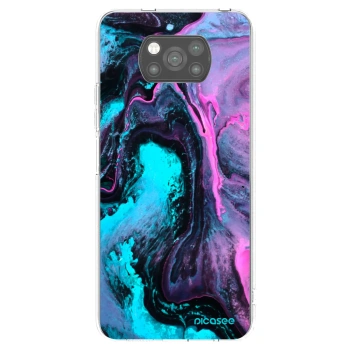 Picasee Μαύρη θήκη σιλικόνης για Xiaomi Poco X3 - Lean 2