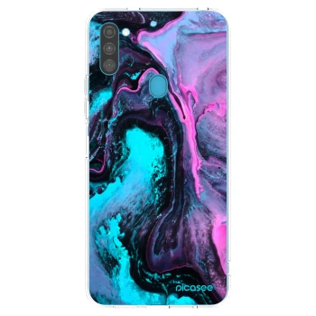 Picasee διαφανής θήκη σιλικόνης Samsung Galaxy M11 - Lean 2