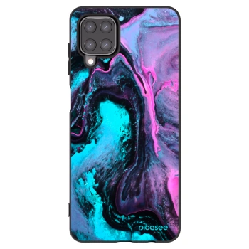 Picasee Μαύρη θήκη σιλικόνης για Samsung Galaxy A12 A125F - Lean 2