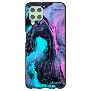Picasee Μαύρη θήκη σιλικόνης για Samsung Galaxy A22 A225F 4G - Lean 2