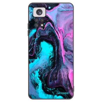 Picasee Μαύρη θήκη σιλικόνης για Xiaomi Redmi Note 11 - Lean 2