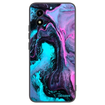 Picasee Μαύρη θήκη σιλικόνης για Vivo Y01 - Lean 2