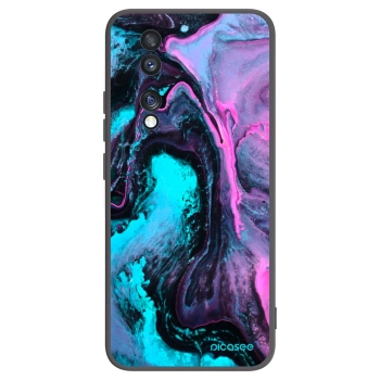 Picasee Μαύρη θήκη σιλικόνης για Honor 70 - Lean 2