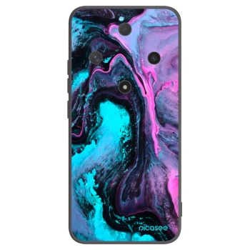 Picasee Μαύρη θήκη σιλικόνης για Honor Magic6 Lite 5G - Lean 2