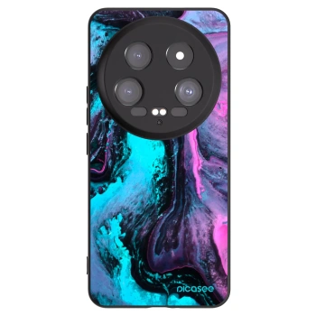 Picasee Μαύρη θήκη σιλικόνης για Xiaomi 14 Ultra - Lean 2