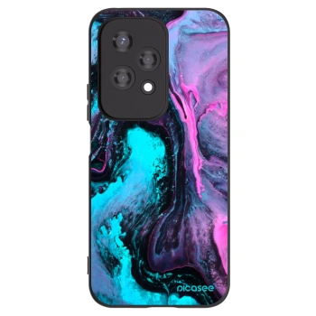 Picasee Μαύρη θήκη σιλικόνης για Honor 200 Lite - Lean 2