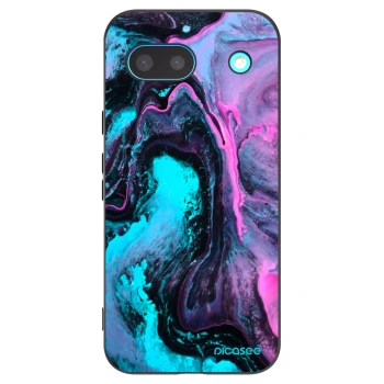 Picasee Μαύρη θήκη σιλικόνης για Google Pixel 8a - Lean 2