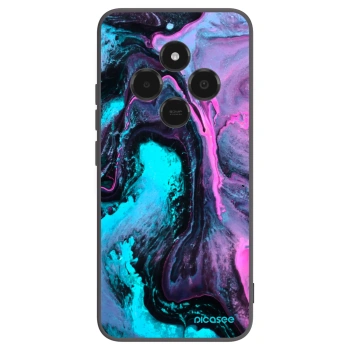 Picasee Μαύρη θήκη σιλικόνης για Xiaomi Poco C75 - Lean 2