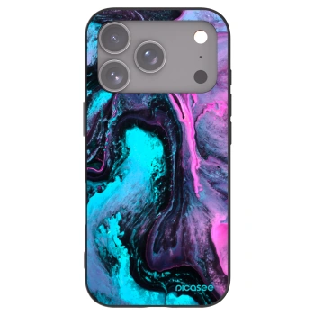 Picasee Μαύρη θήκη σιλικόνης για Apple iPhone 17 Pro - Lean 2