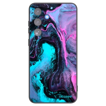 Picasee Μαύρη θήκη σιλικόνης για Samsung Galaxy S25 FE 5G - Lean 2