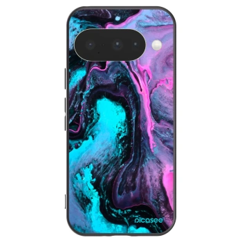 Picasee Μαύρη θήκη σιλικόνης για Google Pixel 10 - Lean 2