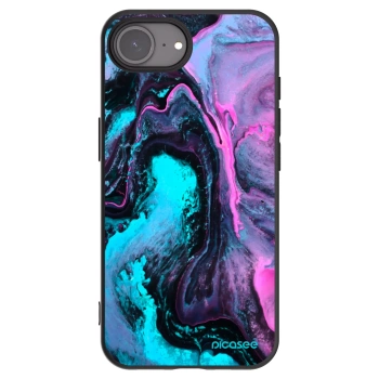 Picasee Μαύρη θήκη σιλικόνης για Apple iPhone 17e - Lean 2