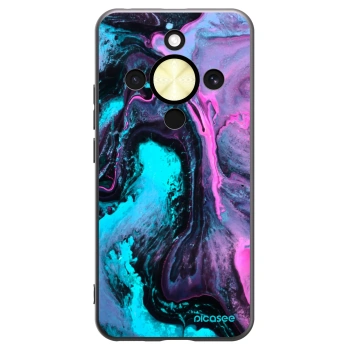 Picasee Μαύρη θήκη σιλικόνης για Honor Magic8 Lite 5G - Lean 2