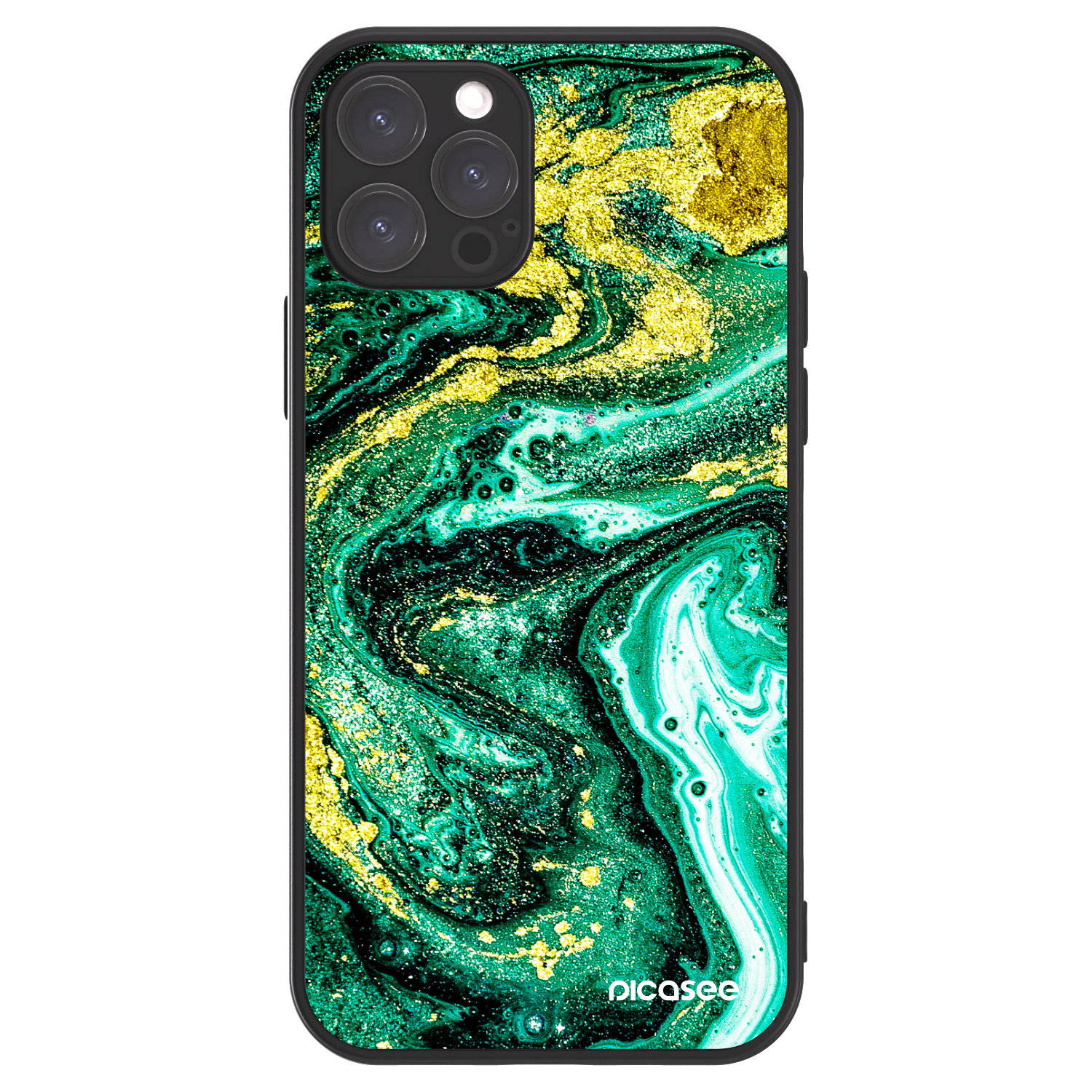 Picasee ULTIMATE CASE για Apple iPhone 12 Pro - Green Gold
