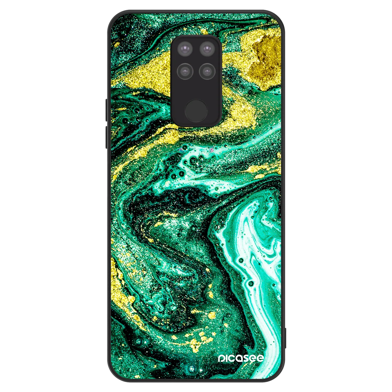 Picasee ULTIMATE CASE για Xiaomi Redmi Note 9 - Green Gold