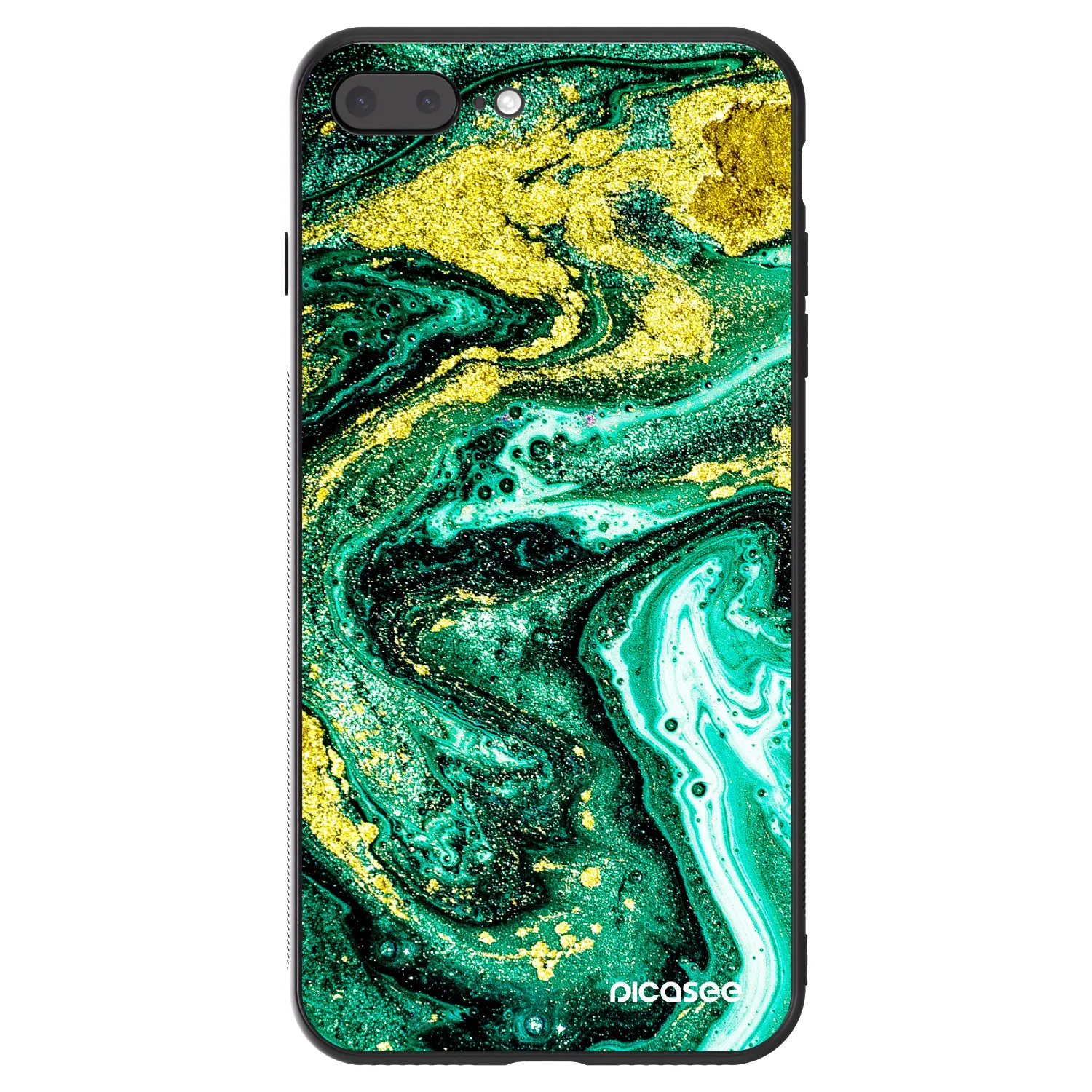 Picasee ULTIMATE CASE για Apple iPhone 7 Plus - Green Gold