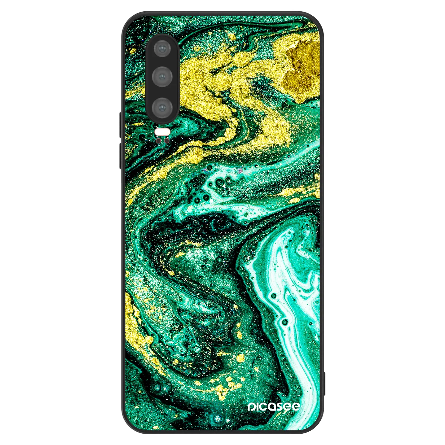 Picasee ULTIMATE CASE για Huawei P30 - Green Gold