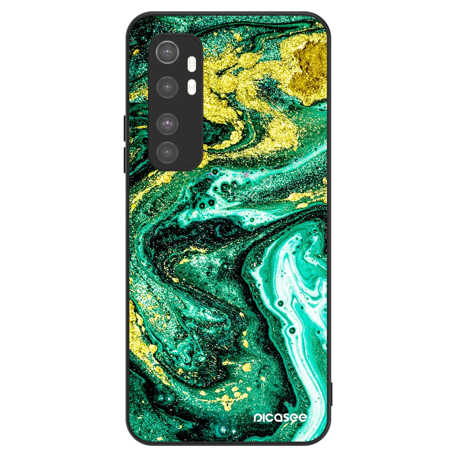 Picasee ULTIMATE CASE για Xiaomi Mi Note 10 Lite - Green Gold