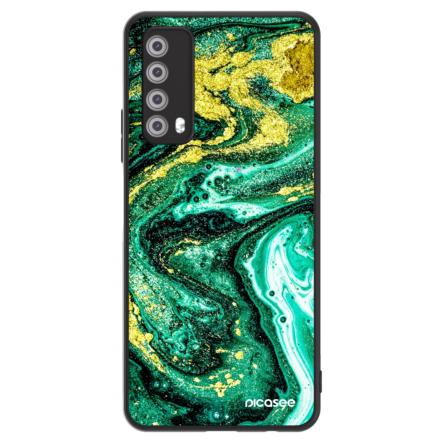 Picasee ULTIMATE CASE για Huawei P Smart 2021 - Green Gold