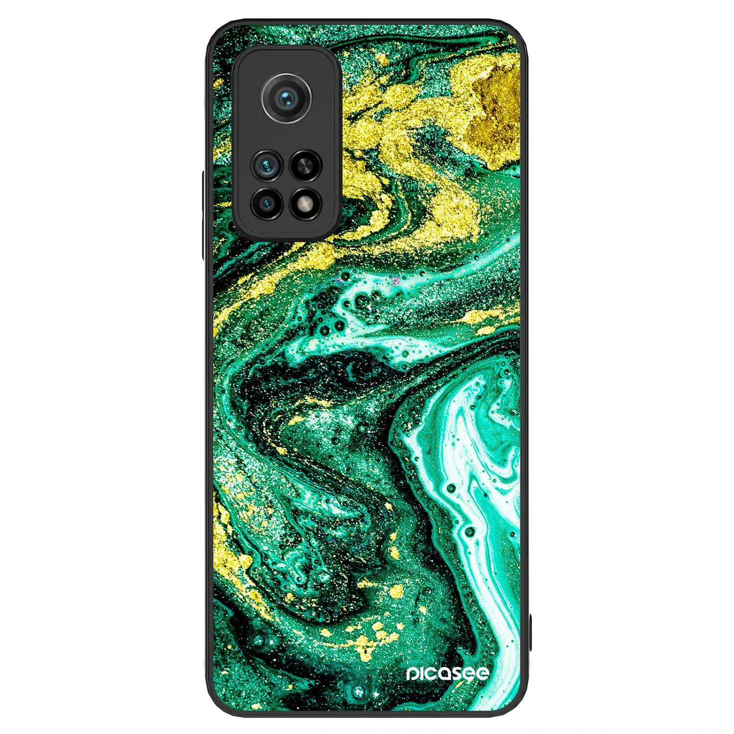 Picasee ULTIMATE CASE για Xiaomi Mi 10T - Green Gold