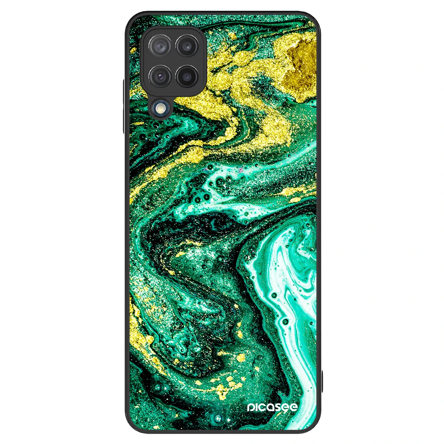 Picasee ULTIMATE CASE για Samsung Galaxy M12 M127F - Green Gold