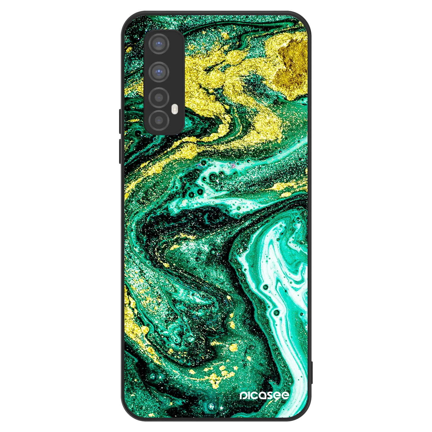 Picasee ULTIMATE CASE για Realme 7 - Green Gold