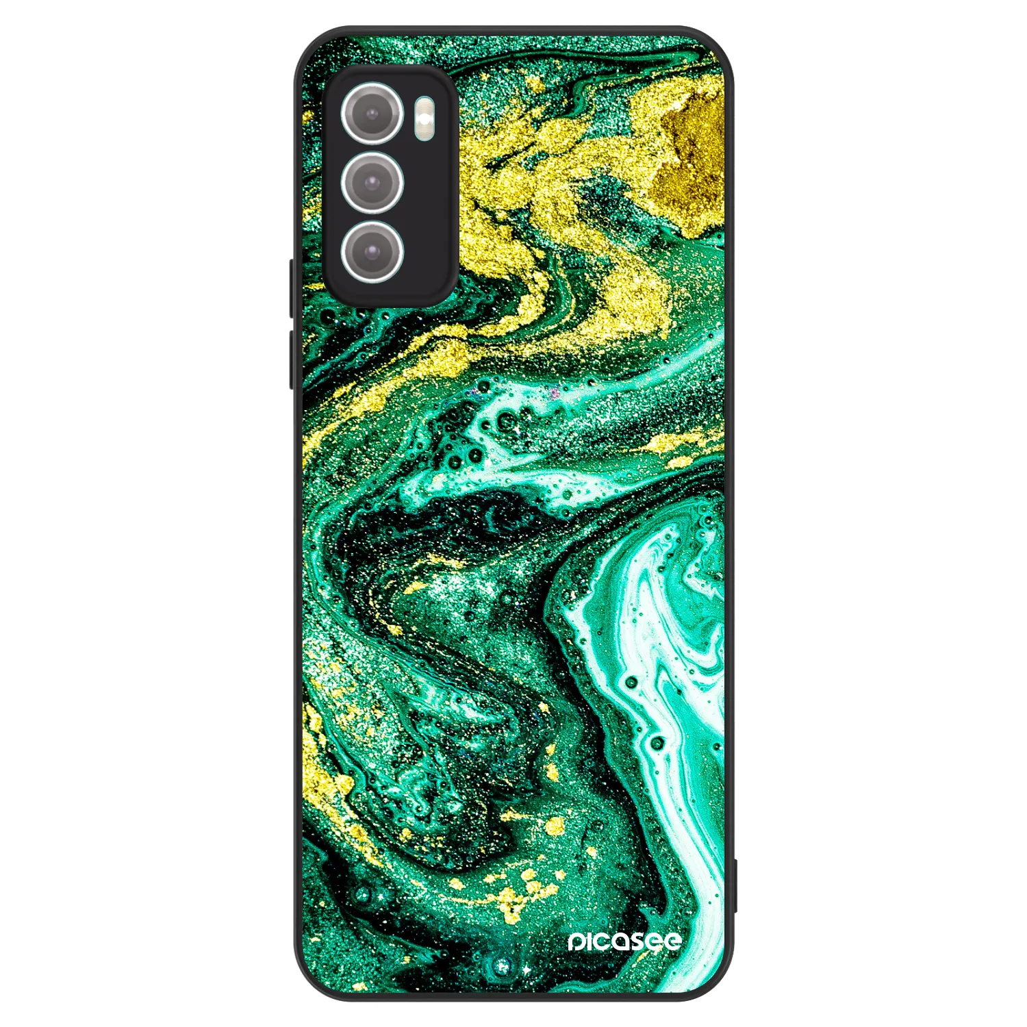 Picasee ULTIMATE CASE για Motorola Moto G60 - Green Gold