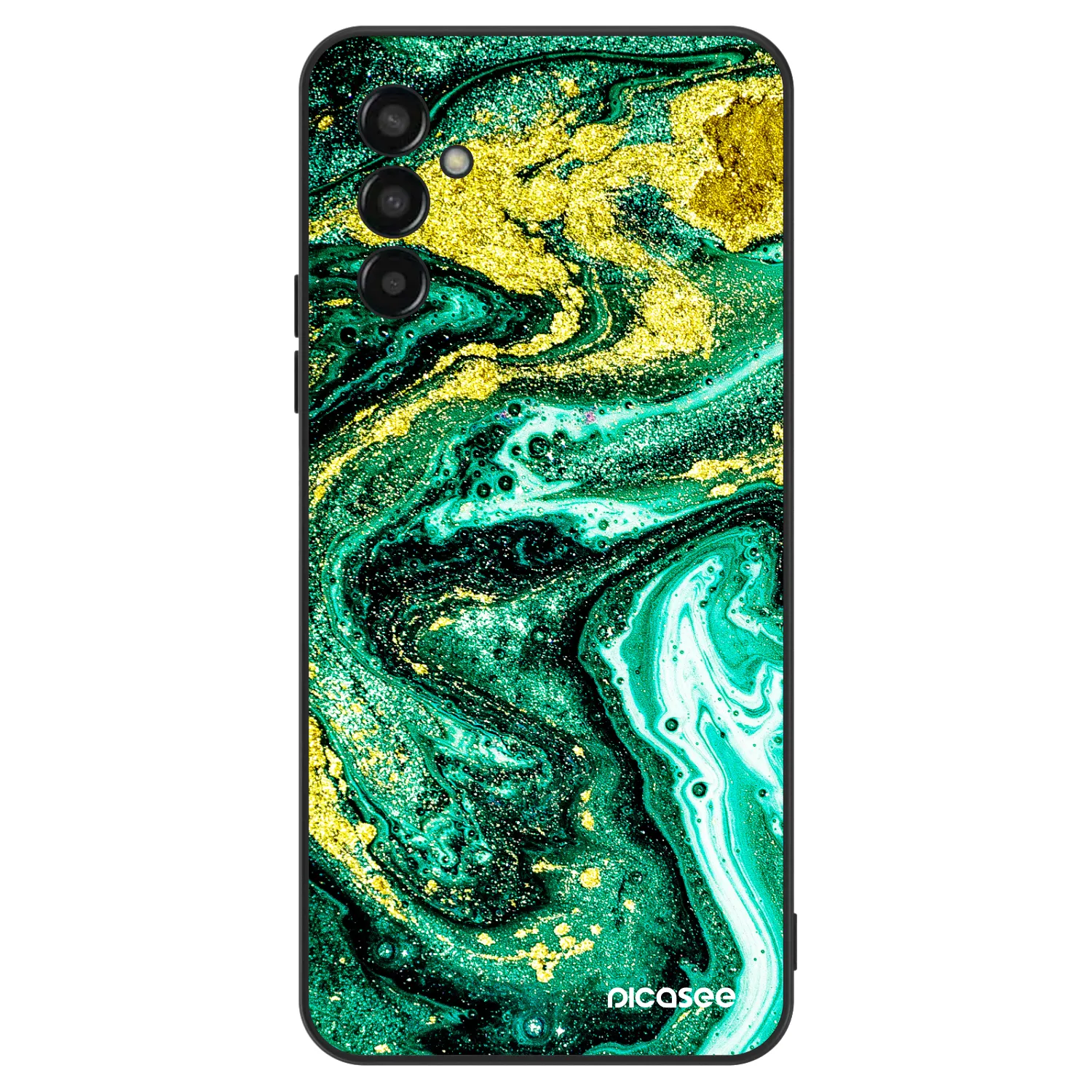 Picasee ULTIMATE CASE για Samsung Galaxy M13 M135F - Green Gold