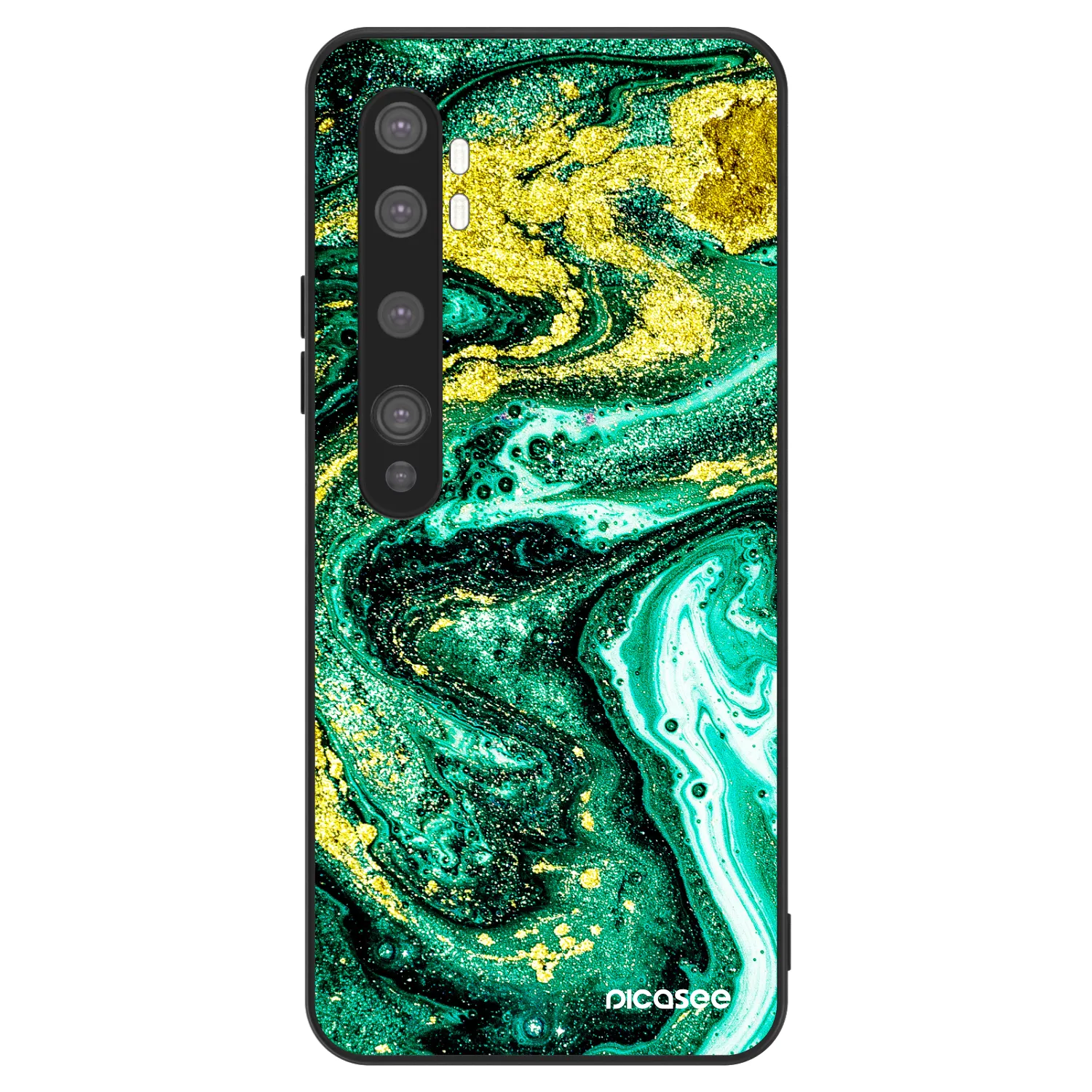 Picasee ULTIMATE CASE για Xiaomi Mi Note 10 (Pro) - Green Gold
