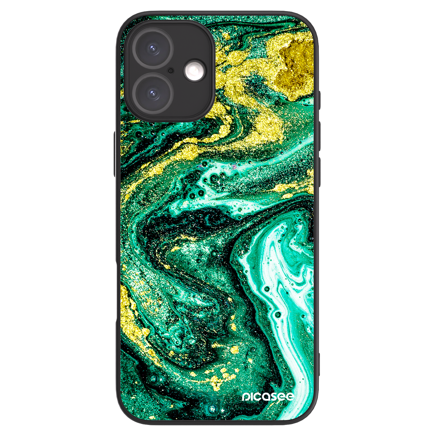 Picasee ULTIMATE CASE για Apple iPhone 16 Plus - Green Gold