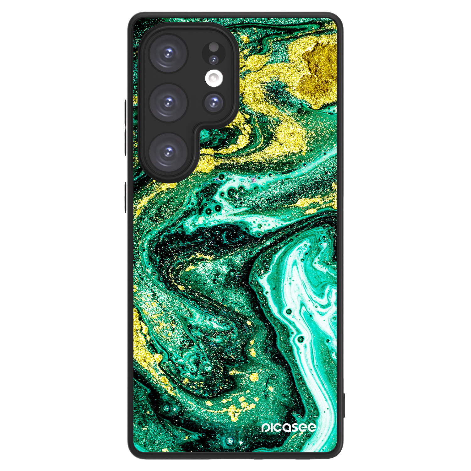 Picasee ULTIMATE CASE για Samsung Galaxy S25 Ultra 5G - Green Gold