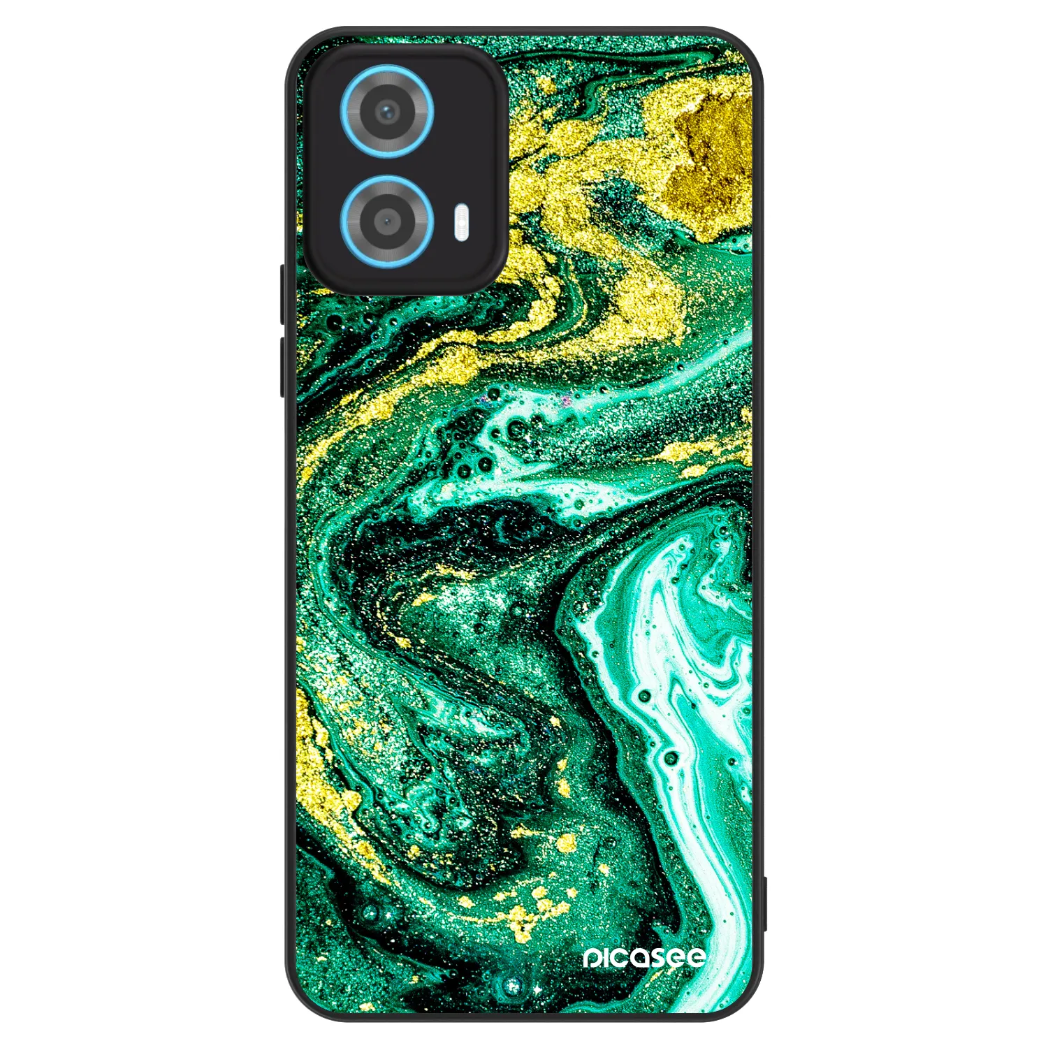 Picasee ULTIMATE CASE για Motorola Moto G34 5G - Green Gold