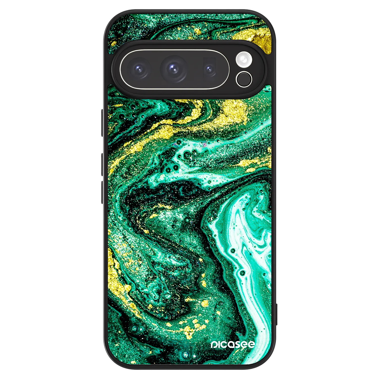 Picasee ULTIMATE CASE για Google Pixel 9 Pro - Green Gold