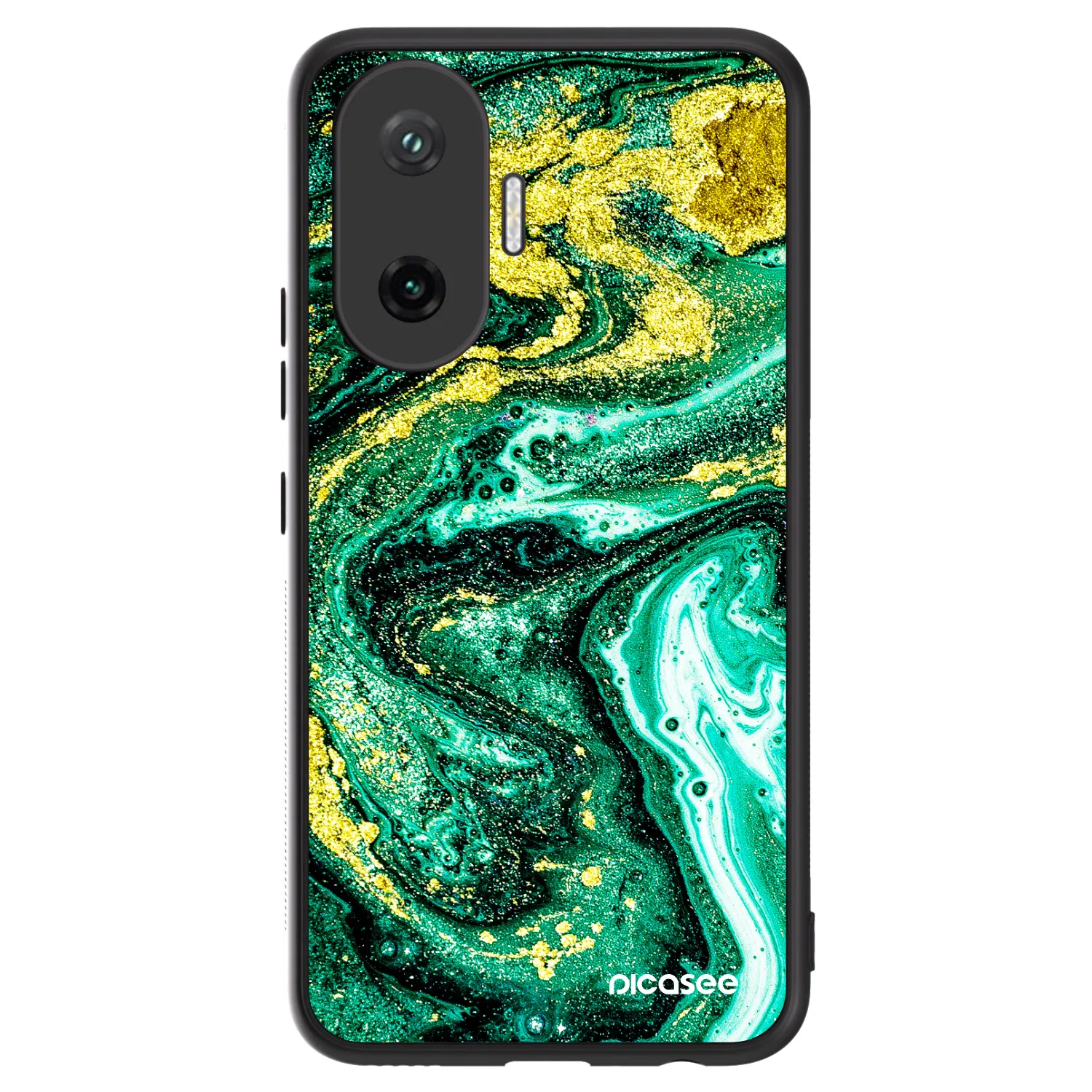 Picasee ULTIMATE CASE για Xiaomi Poco F7 Pro 5G - Green Gold