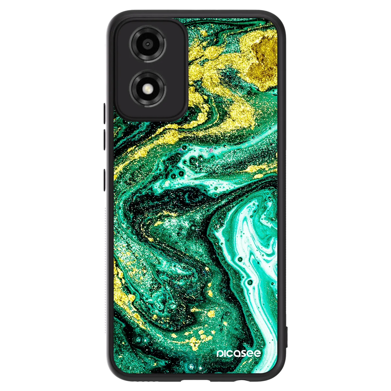 Picasee ULTIMATE CASE για Motorola Moto E14 - Green Gold
