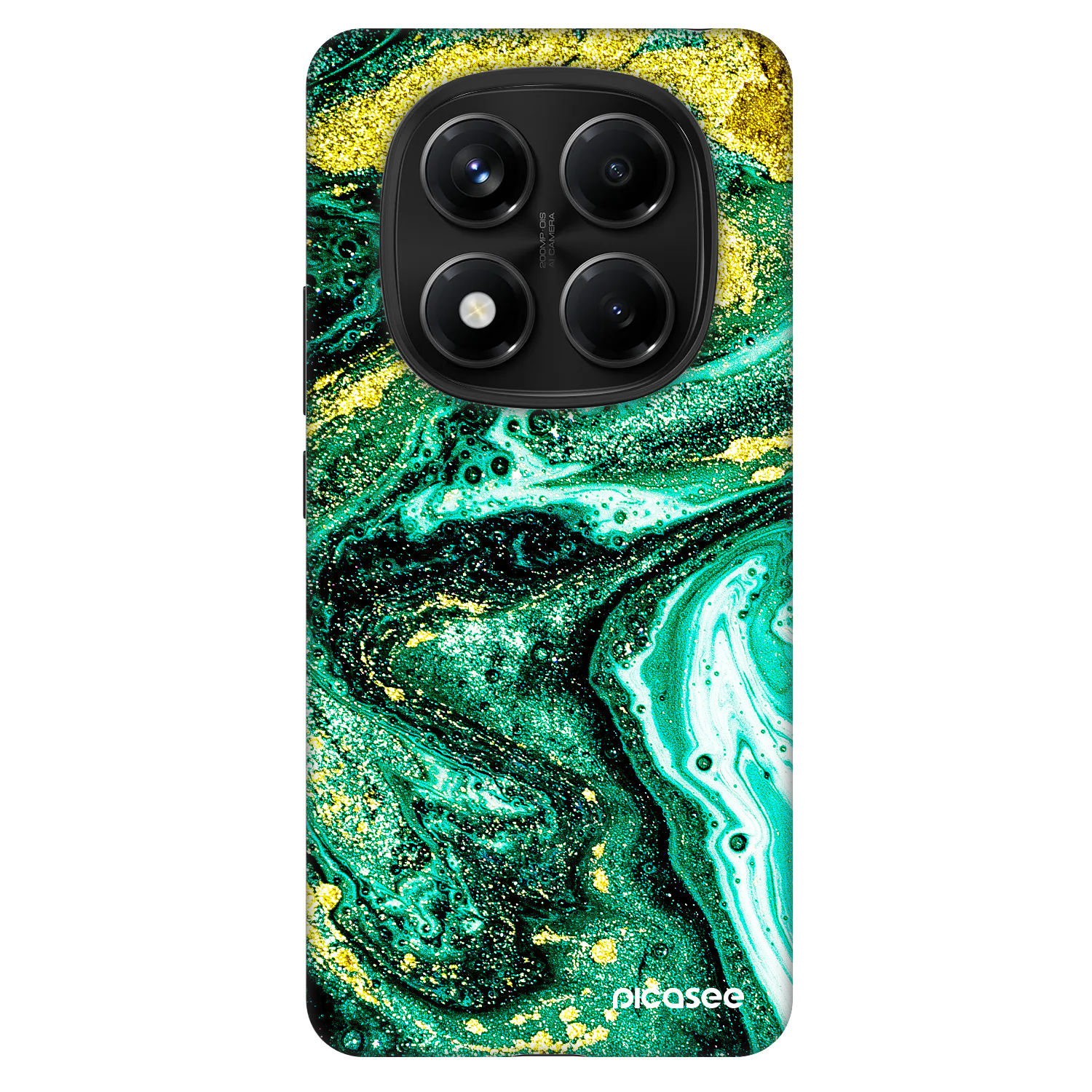 Picasee Fashion Case για Xiaomi Redmi Note 14 Pro 5G - Green Gold