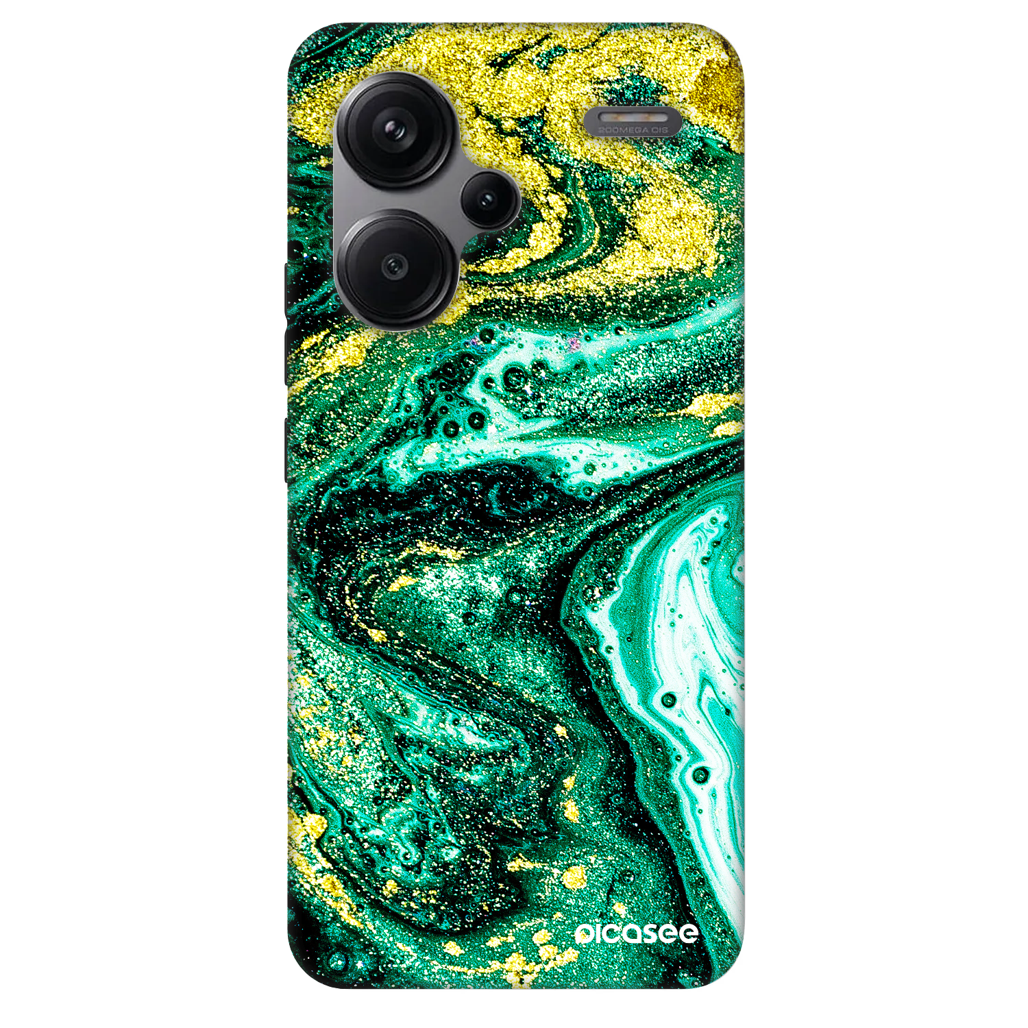 Picasee Fashion Case για Xiaomi Redmi Note 13 Pro+ 5G - Green Gold