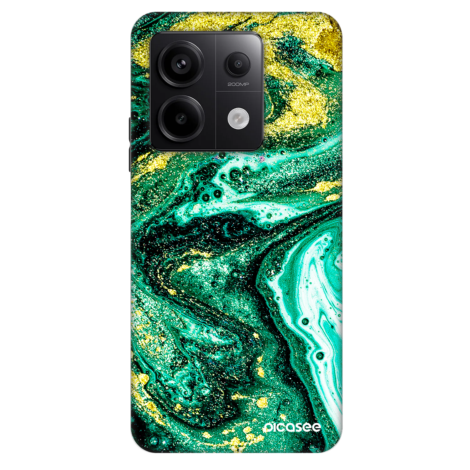 Picasee Fashion Case για Xiaomi Redmi Note 13 Pro 5G - Green Gold