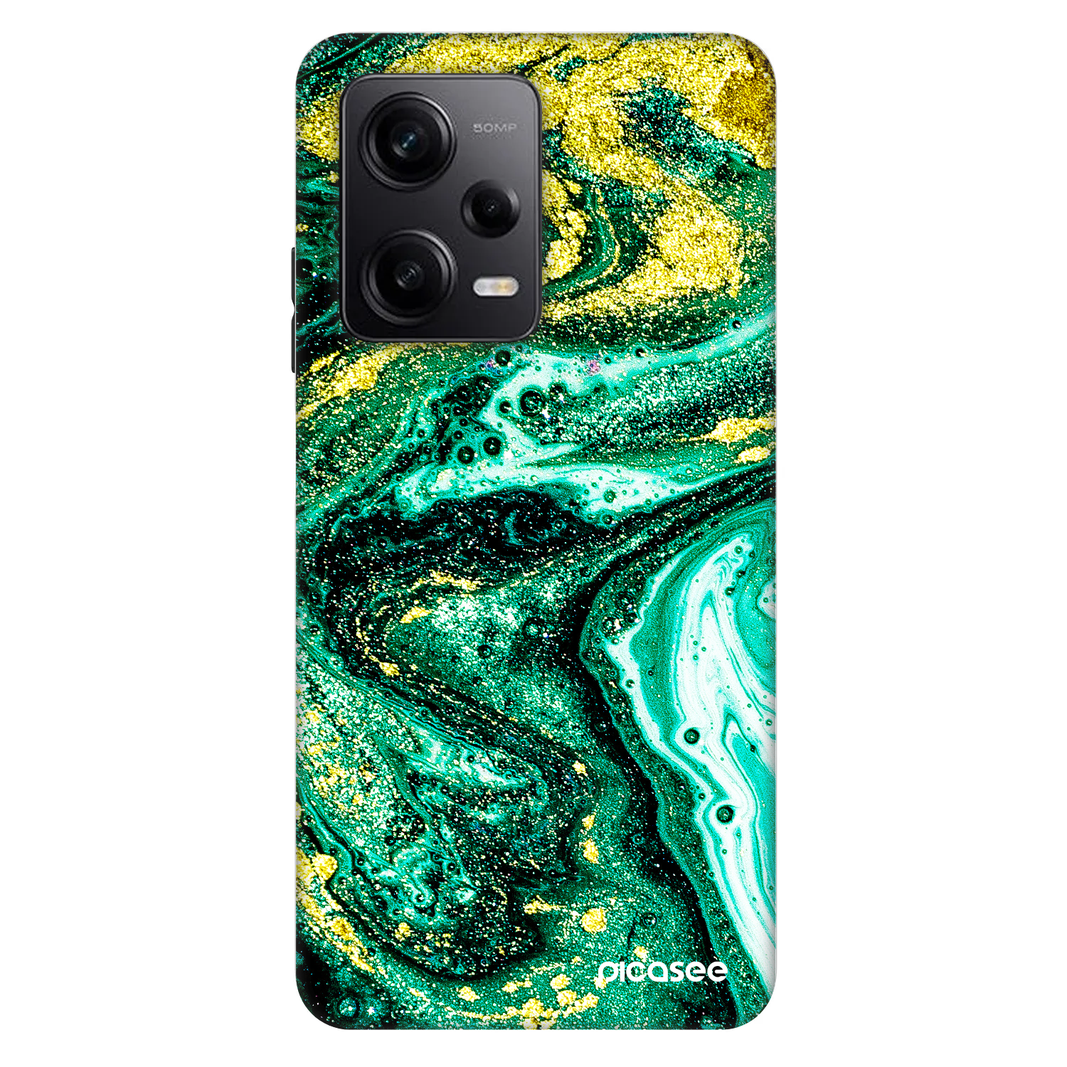 Picasee Fashion Case για Xiaomi Redmi Note 12 Pro 5G - Green Gold