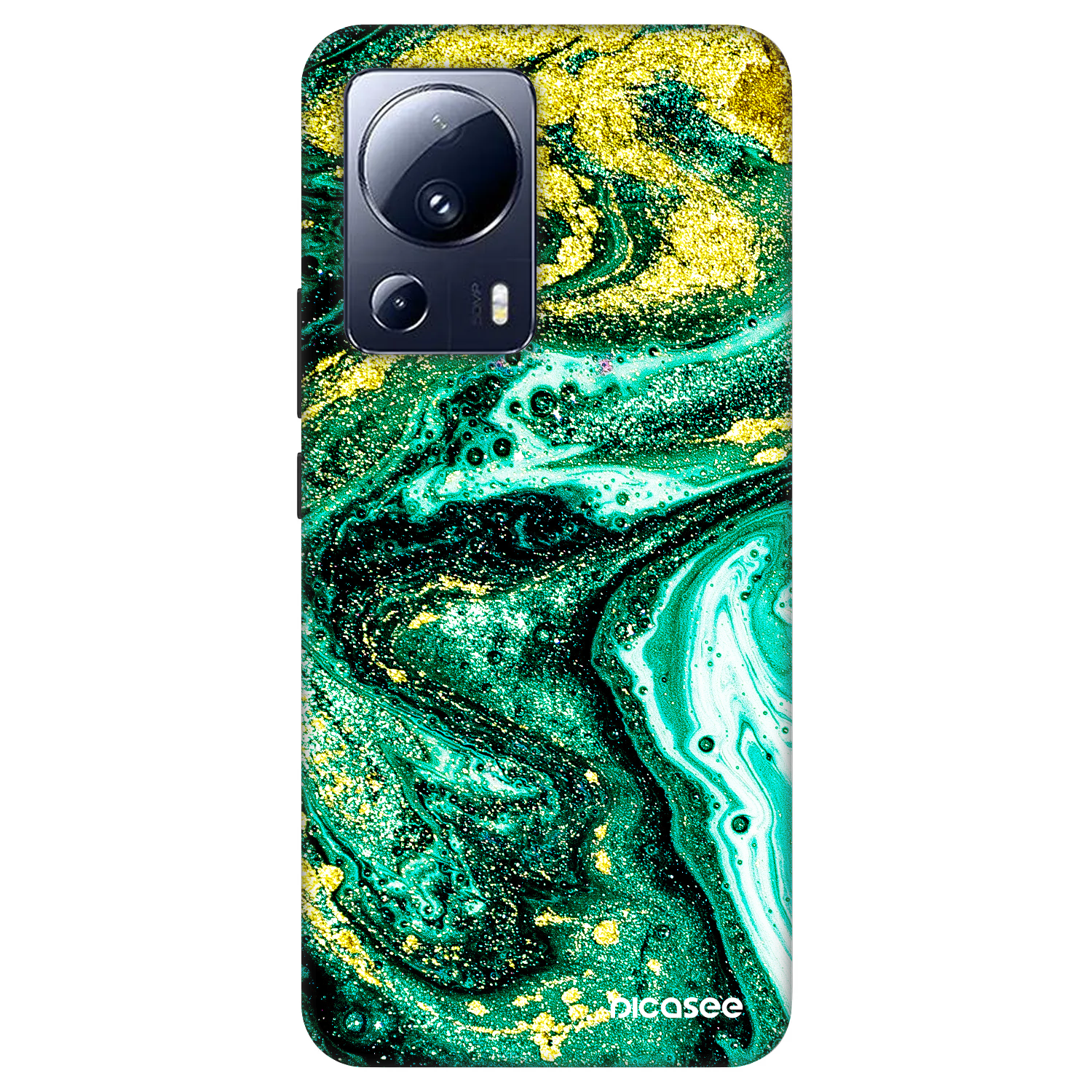 Picasee Fashion Case για Xiaomi 13 Lite - Green Gold