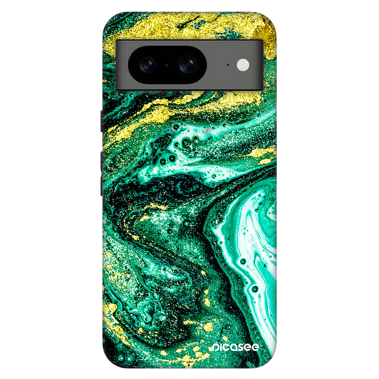 Picasee Fashion Case για Google Pixel 8 Pro - Green Gold