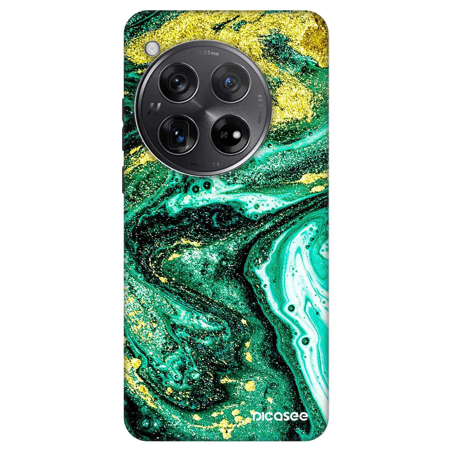 Picasee Fashion Case για OnePlus 12 5G - Green Gold